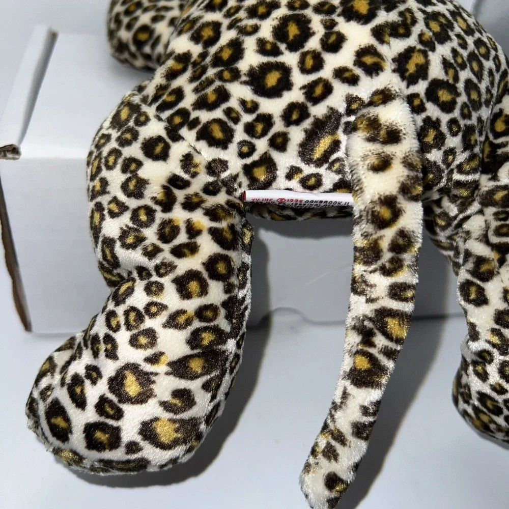 TY Speckles vintage 1996 pillow pal buddy the leopard 15